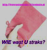 voor meer info: http://wiewastustraks.123website.nl/